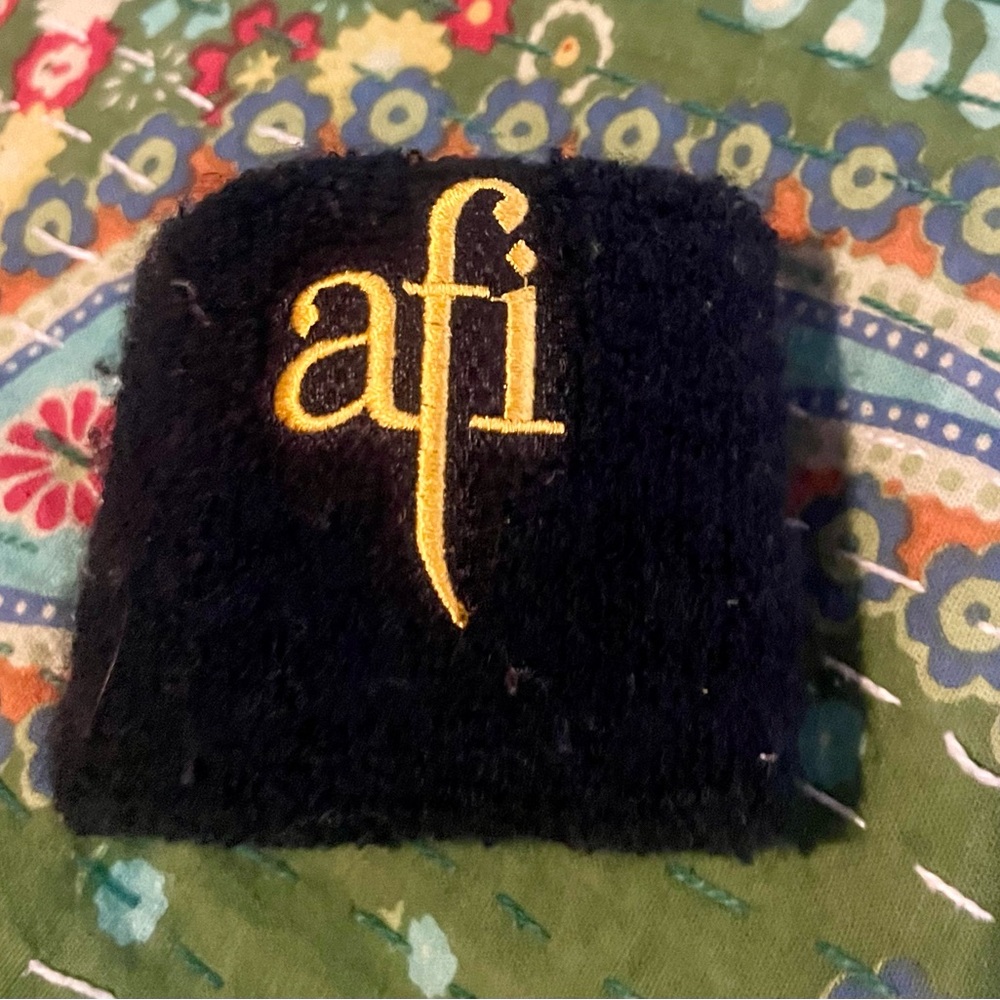 AFI soft Wristband AND 8 Unsharpened AFI Pencils Bundle